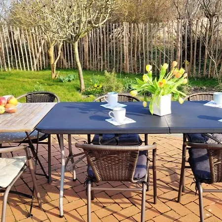 In Mit Eingezaeuntem Gartenbereich Fuer Hunde *